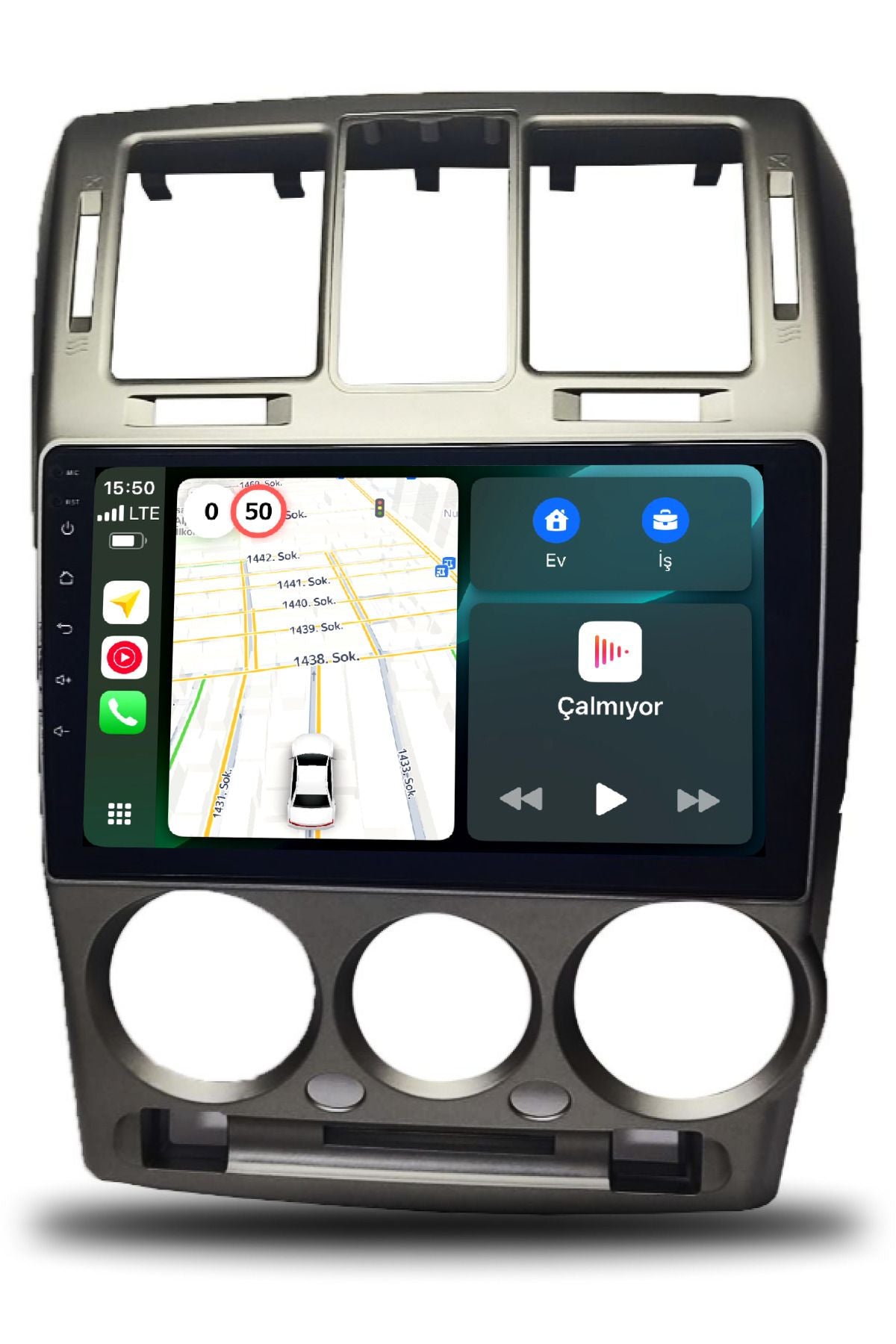 Hyundai Getz 2003-2011 Uyumlu Android Multimedya Büyük Çerçeveli 4GB RAM 64GB Hafıza