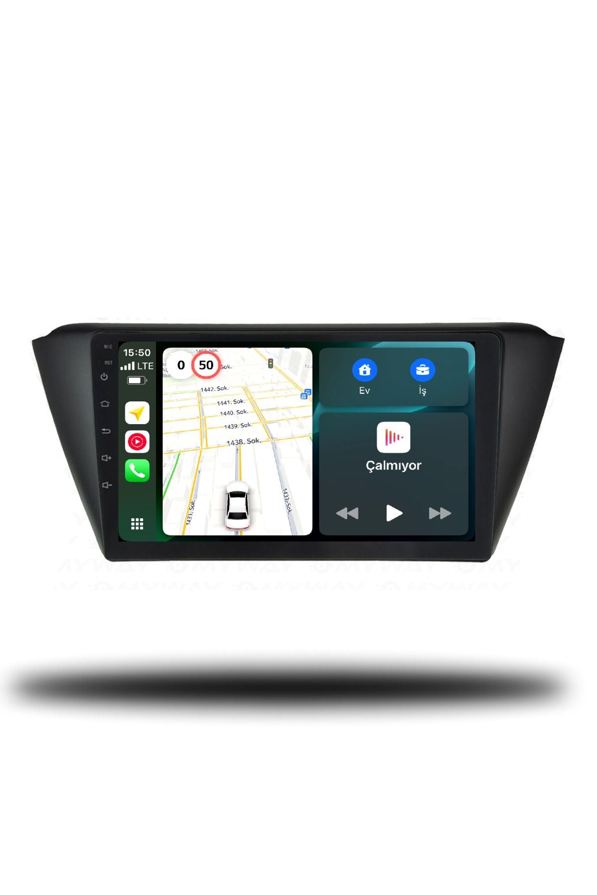 Skoda Fabia 2015-2020 Uyumlu Android Multimedya 4GB RAM 64GB Hafıza
